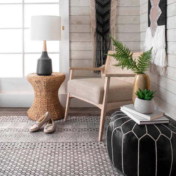 Nuloom Torrance 28" Ceramic Table Lamp Light Taupe