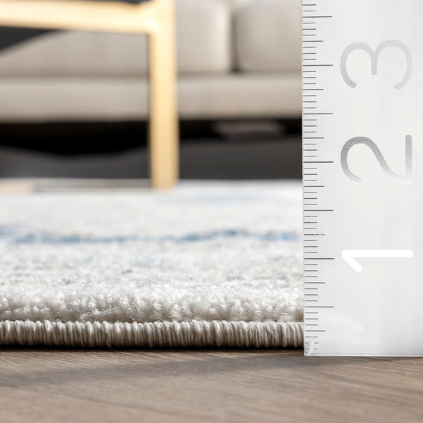 Nuloom Traditional Medallion Verona Area Rug Blue