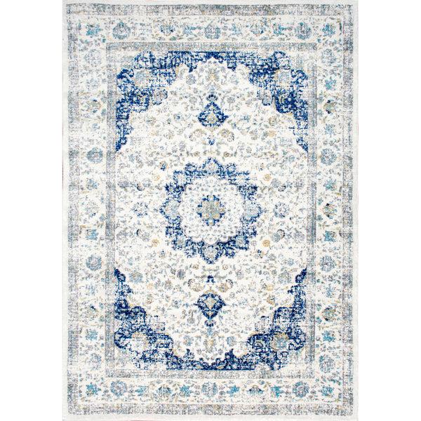 nuloom Traditional Medallion Verona Area Rug Blue