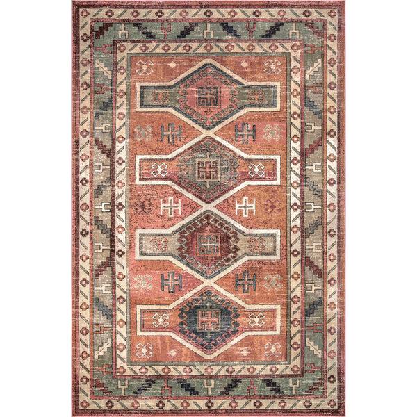 nuloom Traditional Monica Tribal Area Rug Orange