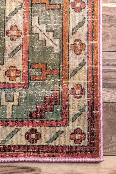 Nuloom Traditional Monica Tribal Area Rug Orange