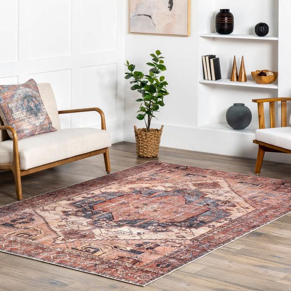 Nuloom Transitional Leslie Peach