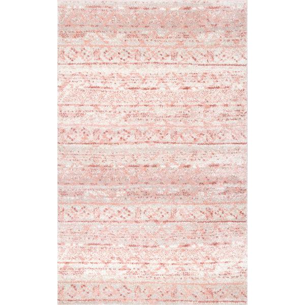 nuloom Transitional Moroccan Hattie Area Rug Pink