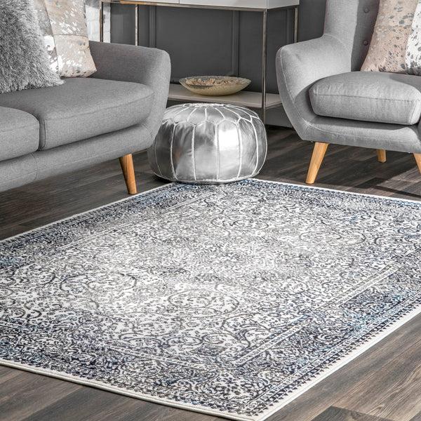 Nuloom Transitional Persian Delores Area Rug Blue