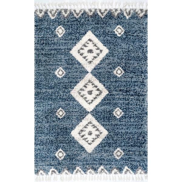 nuloom Transitional Regina Shag Area Rug Blue