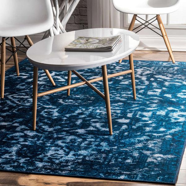 Nuloom Transitional Sheri Area Rug Light Blue
