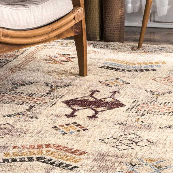 Nuloom Transitional Tribal Edith Beige