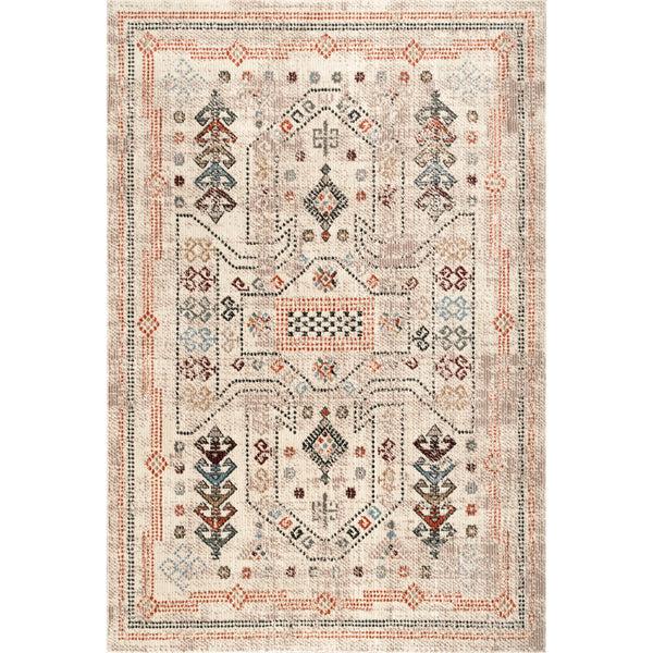 nuloom Transitional Tribal Jody Beige