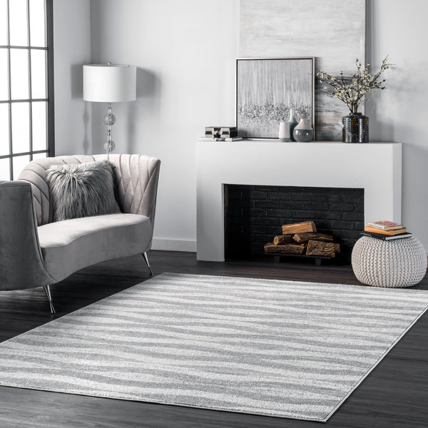 Nuloom Tristan Area Rug Grey