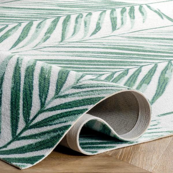 Nuloom Tropical Palm Indoor/Outdoor Area Rug Green