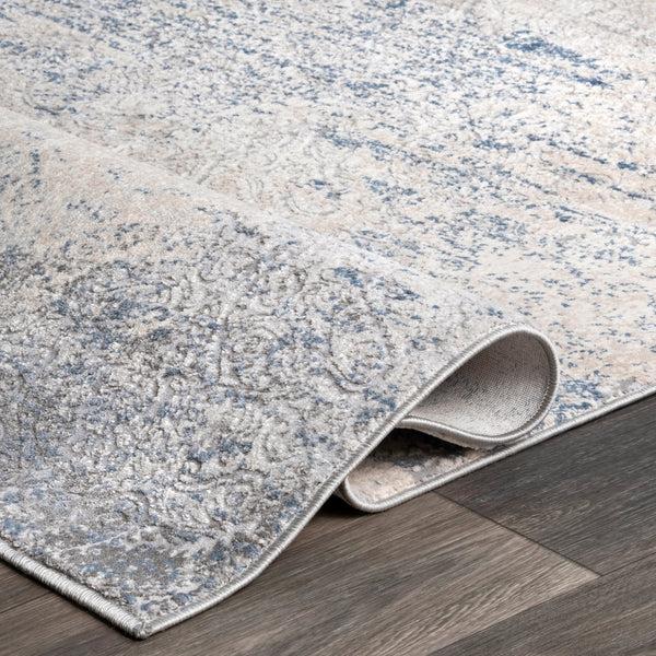 Nuloom Twilight Tribal Distressed Area Rug Silver