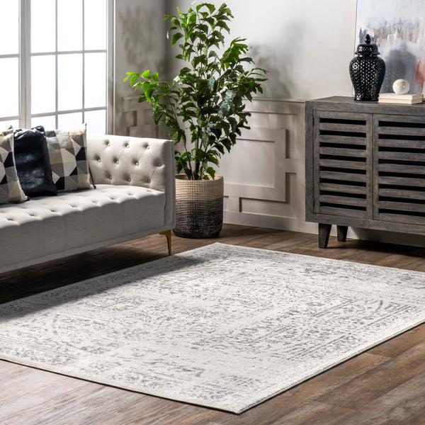 Nuloom Vintage Arlena Area Rug Grey
