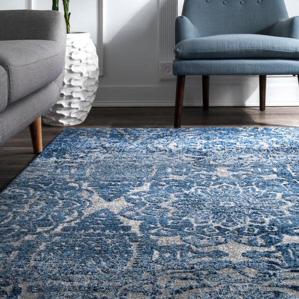 Nuloom Vintage Bellamy Area Rug Blue