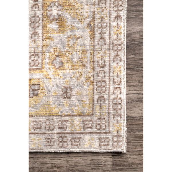 Nuloom Vintage Brenda Area Rug Light Grey