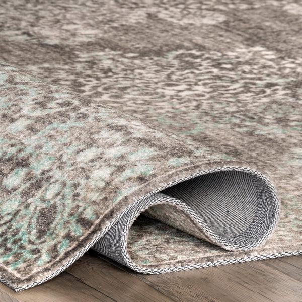 Nuloom Vintage Corene Area Rug Light Blue