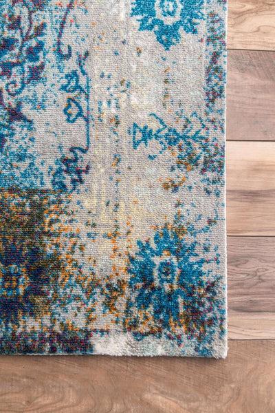 Nuloom Vintage Dotty Blue