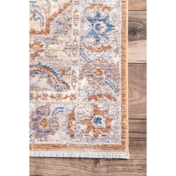 Nuloom Vintage Elle Tribal Fringe Area Rug Orange