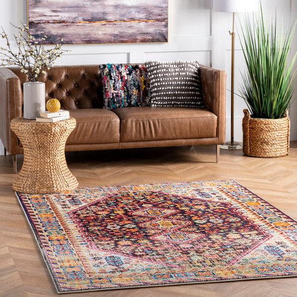 Nuloom Vintage Erline Area Rug Blue