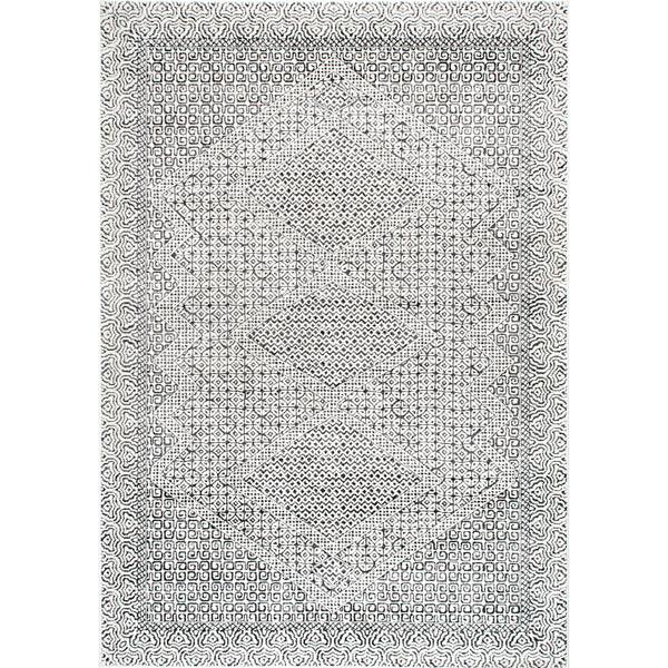 nuloom Vintage Exie Area Rug Light Grey