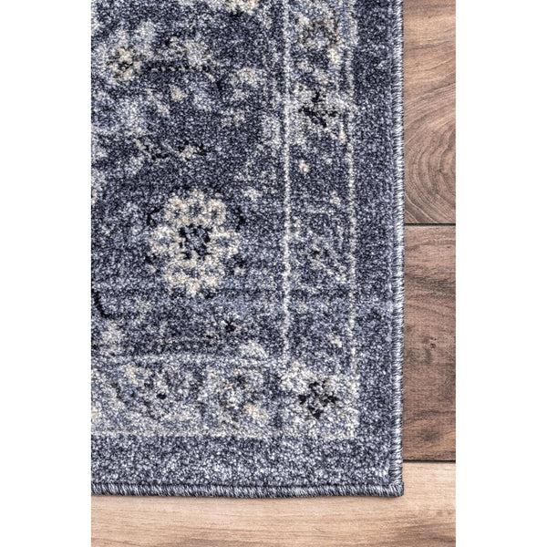 Nuloom Vintage Florid Emma Area Rug Blue