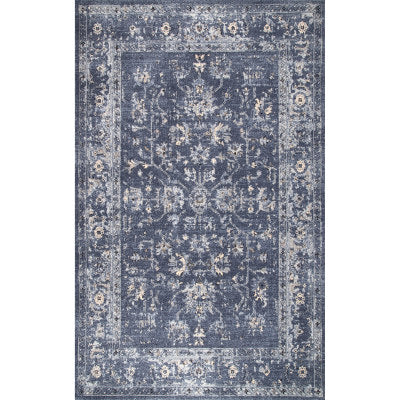 nuloom Vintage Florid Emma Area Rug Blue