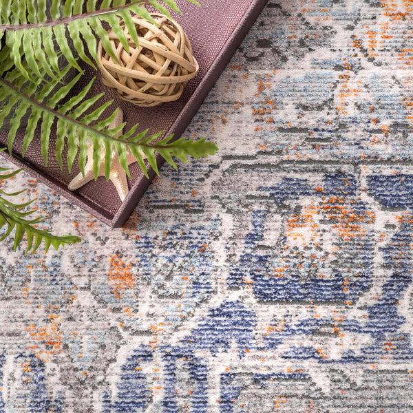 Nuloom Vintage Grady Area Rug Grey