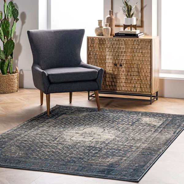 Nuloom Vintage Kellum Area Rug Slate