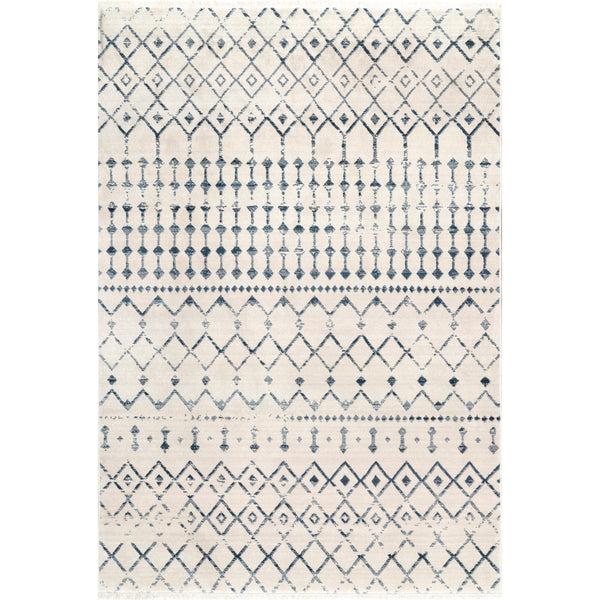nuloom Vintage Kristi Moroccan Fringe Rug Beige