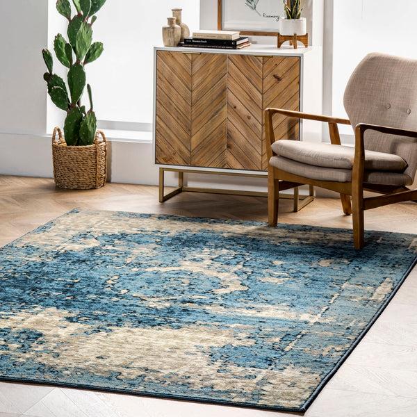 Nuloom Vintage Lindsy Area Rug Blue