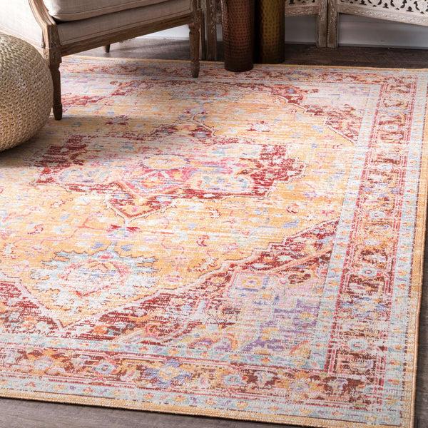 Nuloom Vintage Malorie Area Rug Orange