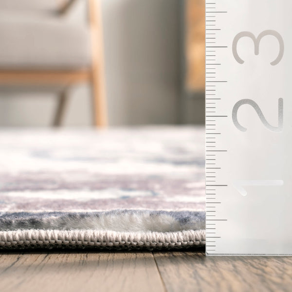 Nuloom Vintage Medallion Area Rug Gray