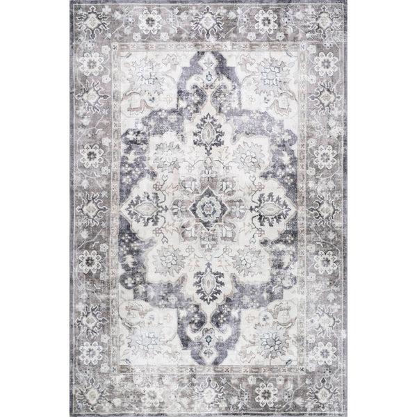 nuloom Vintage Medallion Area Rug Gray