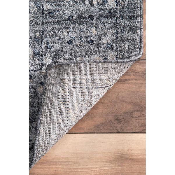Nuloom Vintage Medallion Doris Area Rug Grey
