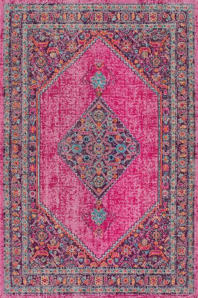 Nuloom Vintage Medallion Dortha Grey