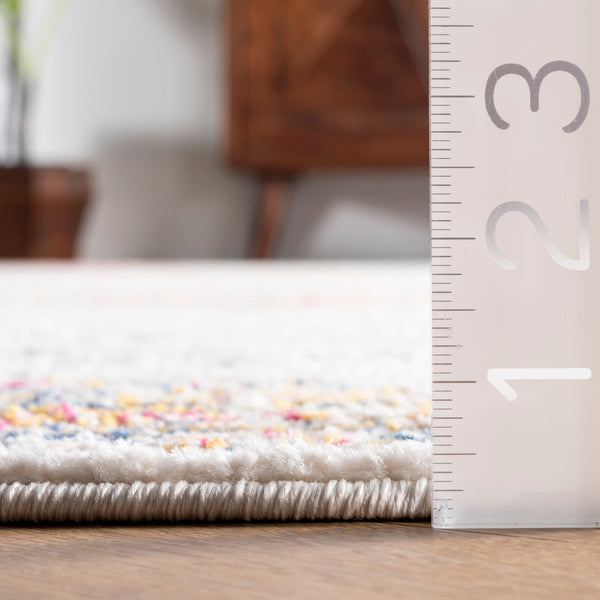 Nuloom Vintage Medallion Leola Area Rug Pink