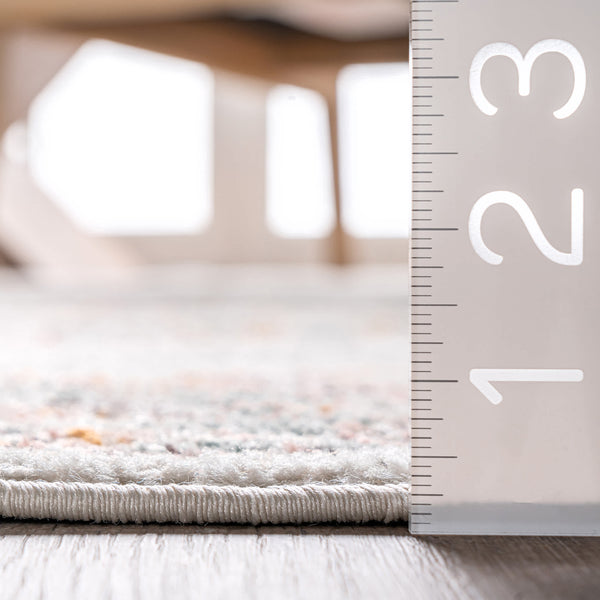 Nuloom Vintage Medallion Liliana Area Rug Beige