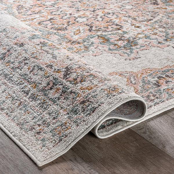 Nuloom Vintage Medallion Liliana Area Rug Beige