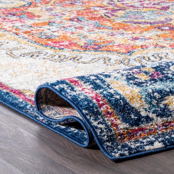 Nuloom Vintage Medallion Maranda Area Rug Multi