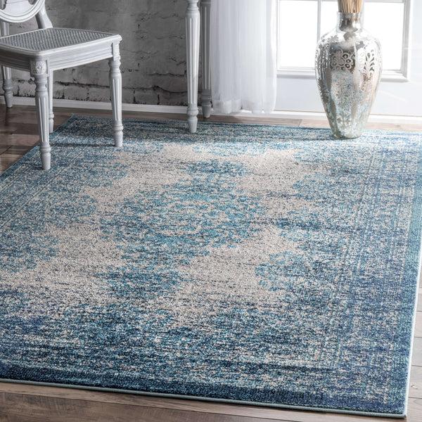 Nuloom Vintage Moriah Blue