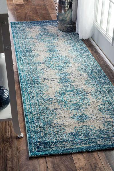 Nuloom Vintage Moriah Blue