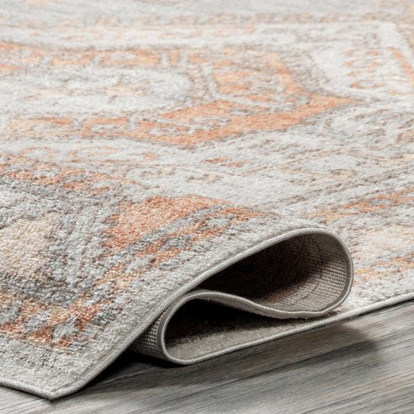 Nuloom Vintage Paula Tribal Area Rug Orange