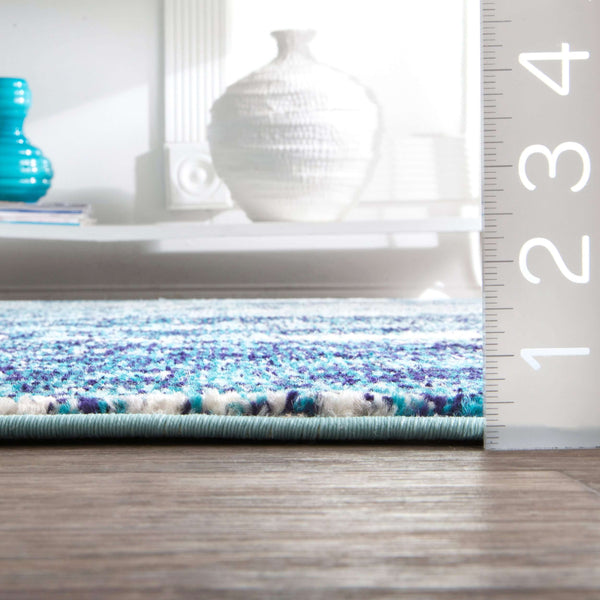 Nuloom Vintage Shuler Blue