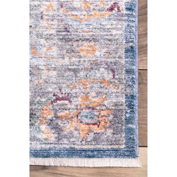 Nuloom Vintage Tracey Floral Fringe Area Rug Multi