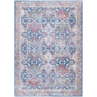 nuloom Vintage Tracey Floral Fringe Area Rug Multi