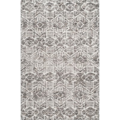 nuloom Vintage Trellis Troya Grey