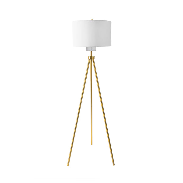 nuloom Wales 66" Metal Floor Lamp Gold