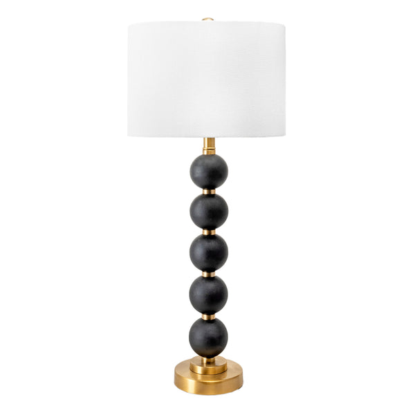nuloom Waverly 31" Iron Table Lamp Black