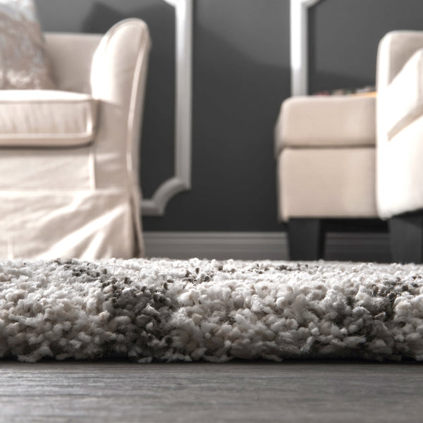 Nuloom Willette Diamond Shaggy Area Rug Ivory