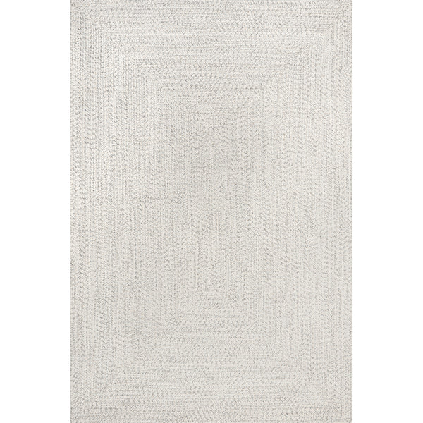 nuloom Wynn Braided Indoor/Outdoor Area Rug Ivory