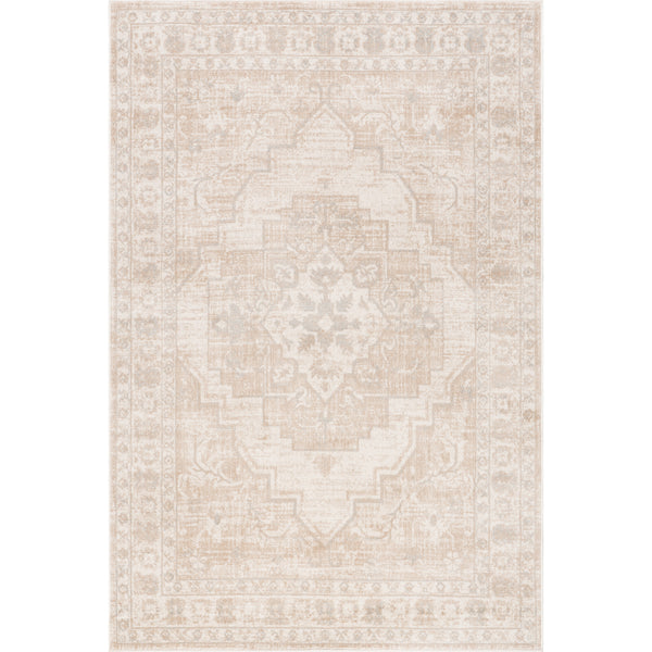 nuloom Zillah Traditional Medallion Area Rug Beige